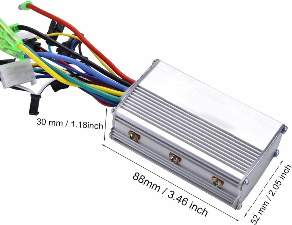 Brushless Controller, 24V 250W Aluminium Alloy E-Bike Brushless Motor Controller for Electric Scooter