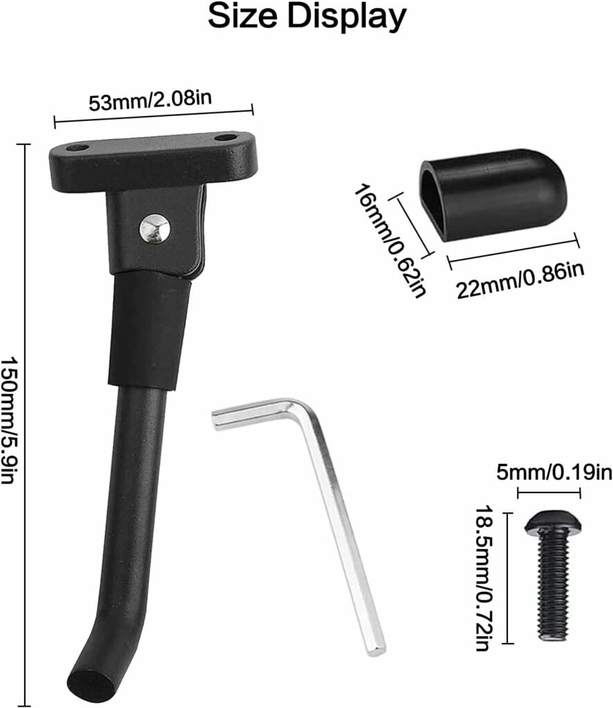 CHAPOO Xiaomi Scooter Stand E Scooter Electric Scooter Stand for Xiaomi M365 /Pro/Pro 2 /1S /Scooter 3 Kickstand Replacement