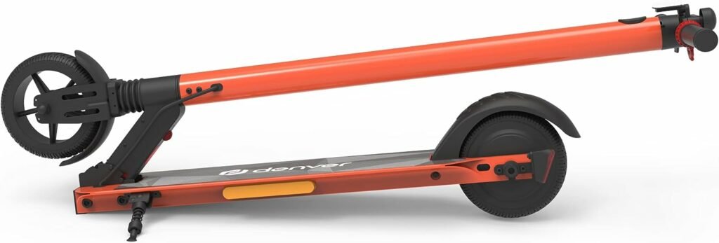 Denver SEL-65110ORANGE E-Scooter with Aluminium Frame and 250 W Electric Motor orange 6,5 Zoll