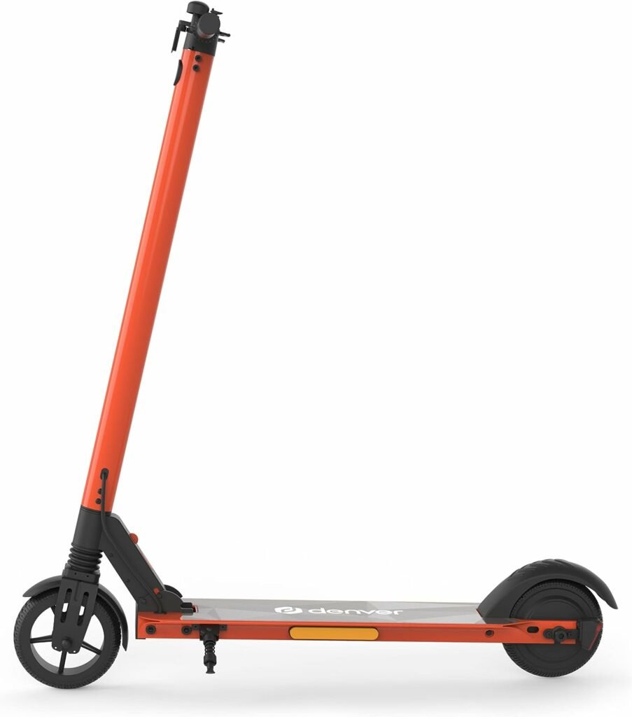 Denver SEL-65110ORANGE E-Scooter with Aluminium Frame and 250 W Electric Motor orange 6,5 Zoll