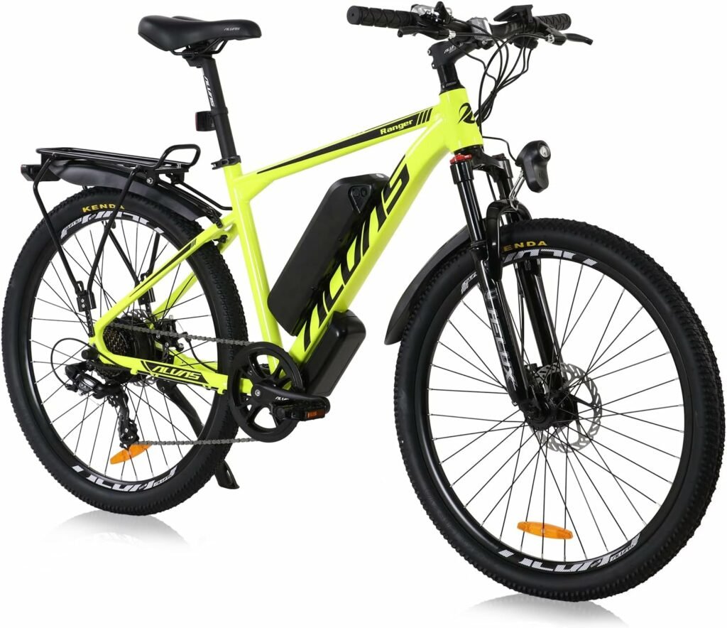 Electric Bikes for Adult, Ebikes for Men Women Bicycles All Terrain, 26 36V 240W Removable Rechargeable Battery Mountain Ebike,Electric City Bike for Outdoor Cycling Travel Commuting