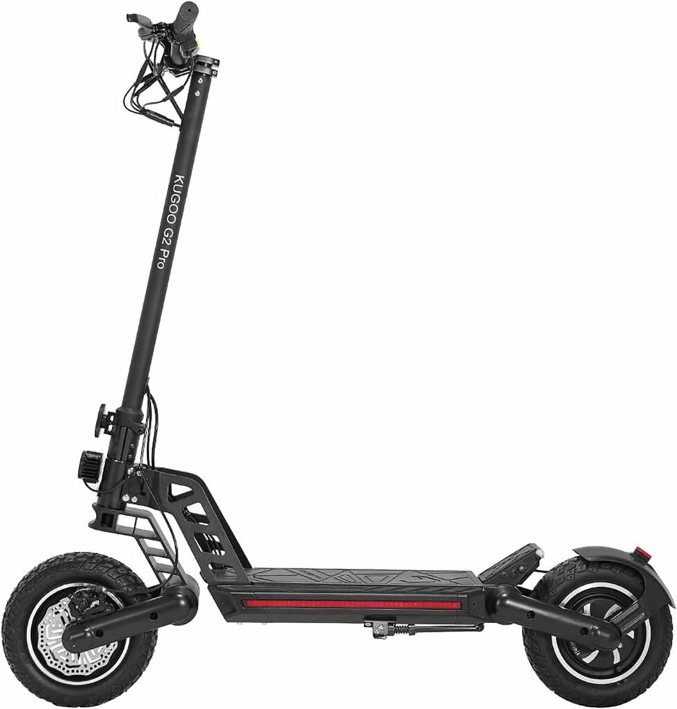 Kugoo G2 PRO Electric Scooters Offroad Scooter Pure electric Scooter Pro New Upgrade 15Ah Battery Maximum Distance 50 KM Fastest Folding Kick E Scooter for Adult