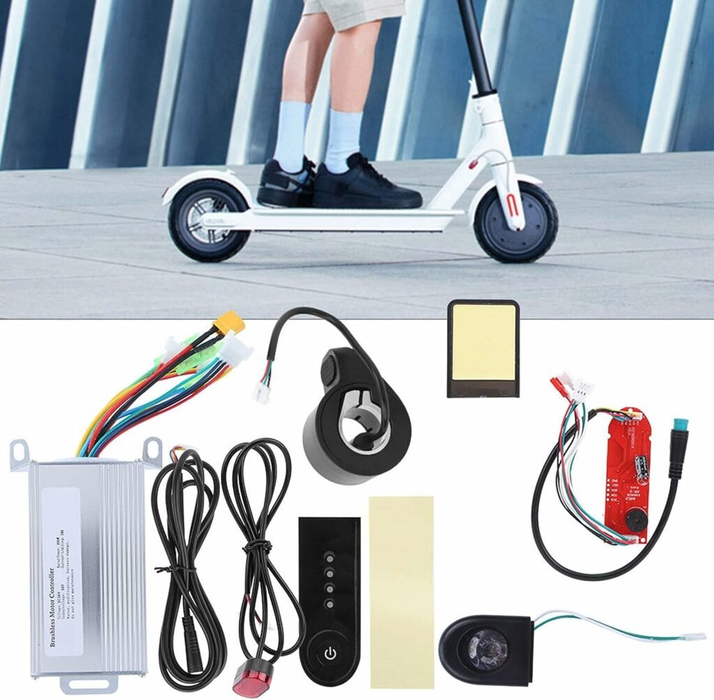 minifinker Electric Motor Brushless Controller Kit, High Performance 32‑bit MCU Controller Kit E-Bike Scooter Controller for M365 Electric Scooter