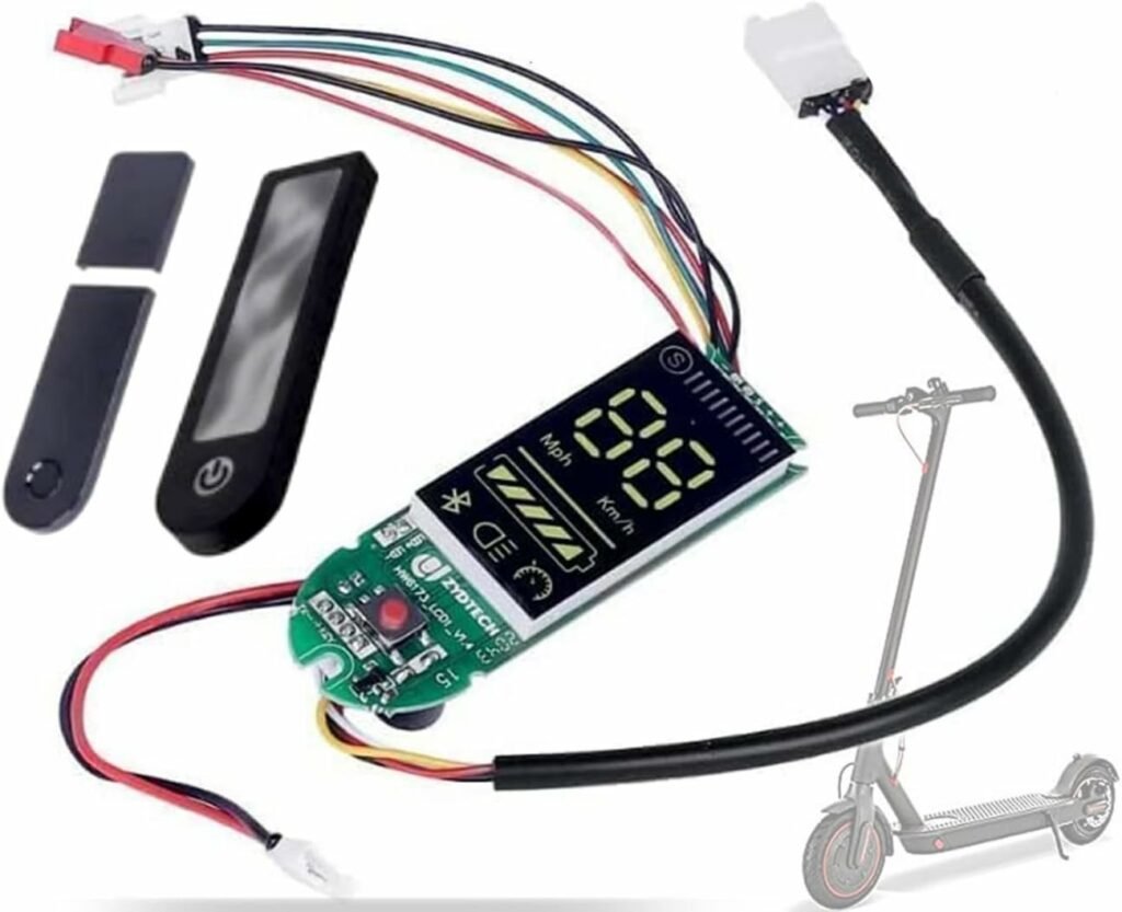 YAMTECH Display Complete Set For AOVO Pro Electric Scooter AOVO E-Scooters complete display set AOVO Pro electric scooter complete display set including all components Display Screen, Green