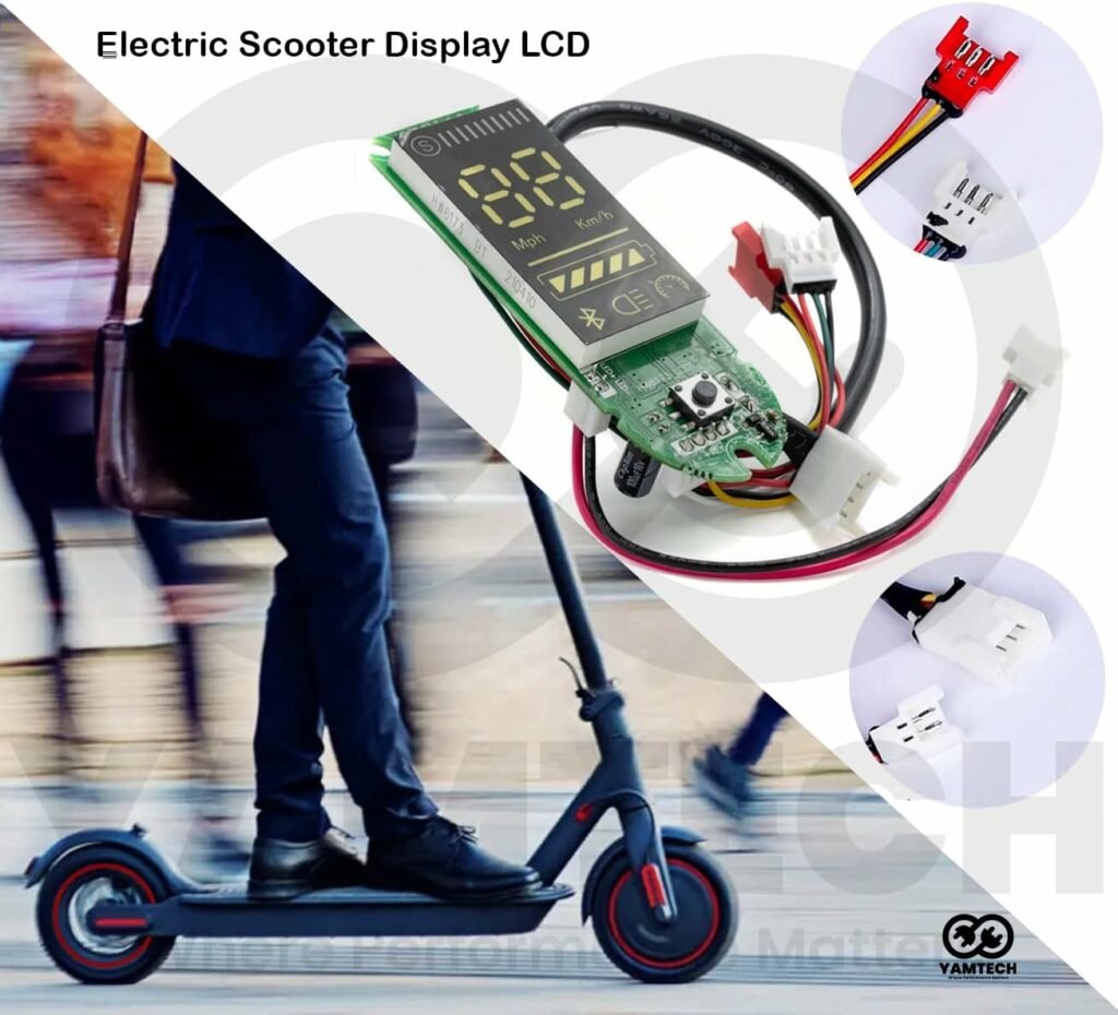 YAMTECH Display Complete Set For AOVO Pro Electric Scooter AOVO E-Scooters complete display set AOVO Pro electric scooter complete display set including all components Display Screen, Green